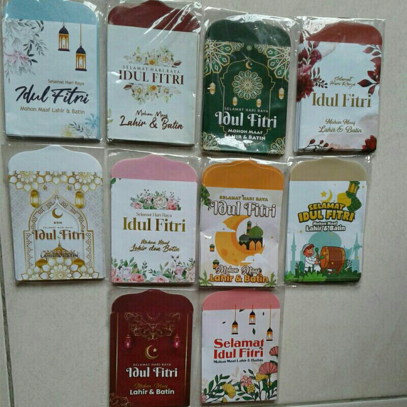 

Amplop Lebaran 2025 Motif Islami Aesthetic Murah isi 10 Pcs Medium