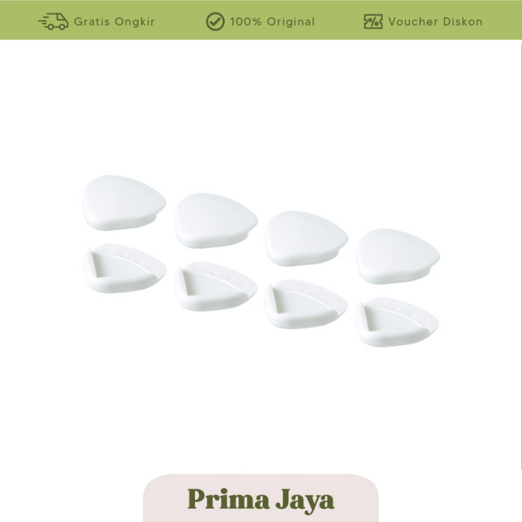 NEW ARRIVAL PJ IKEA UNDVIKA Bumper sudut, putih pelindung meja sudut putih UN1425681