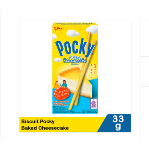 

glico biscuit pocky baked chesecake 33g