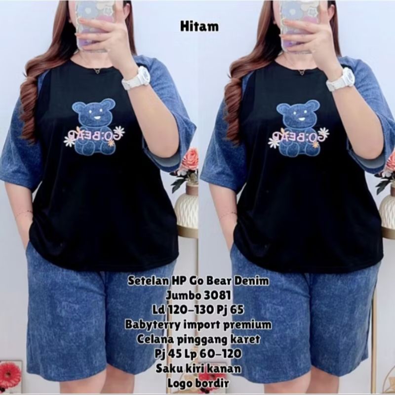 HL-SETELAN JUMBO PITA HP WANITA CD BABYTERRY IMPORT LD120-130 PREMIUM