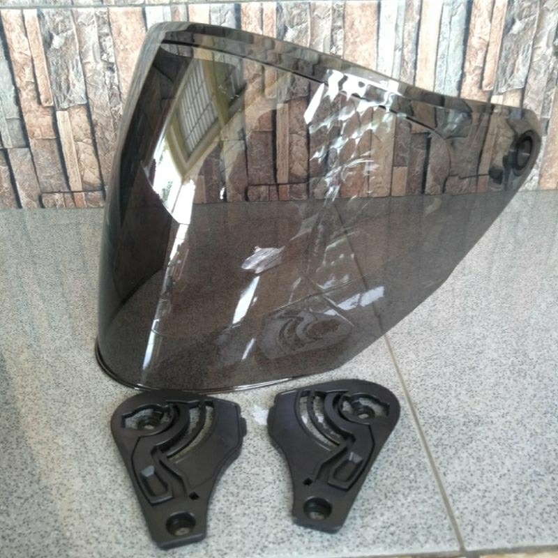 (GHF) Kaca Helm GHM Force allvarian Visor Helm GHM force