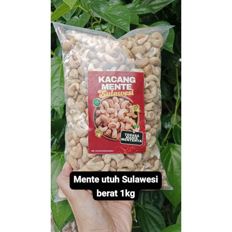 

Kacang Mente Untuh 1kg