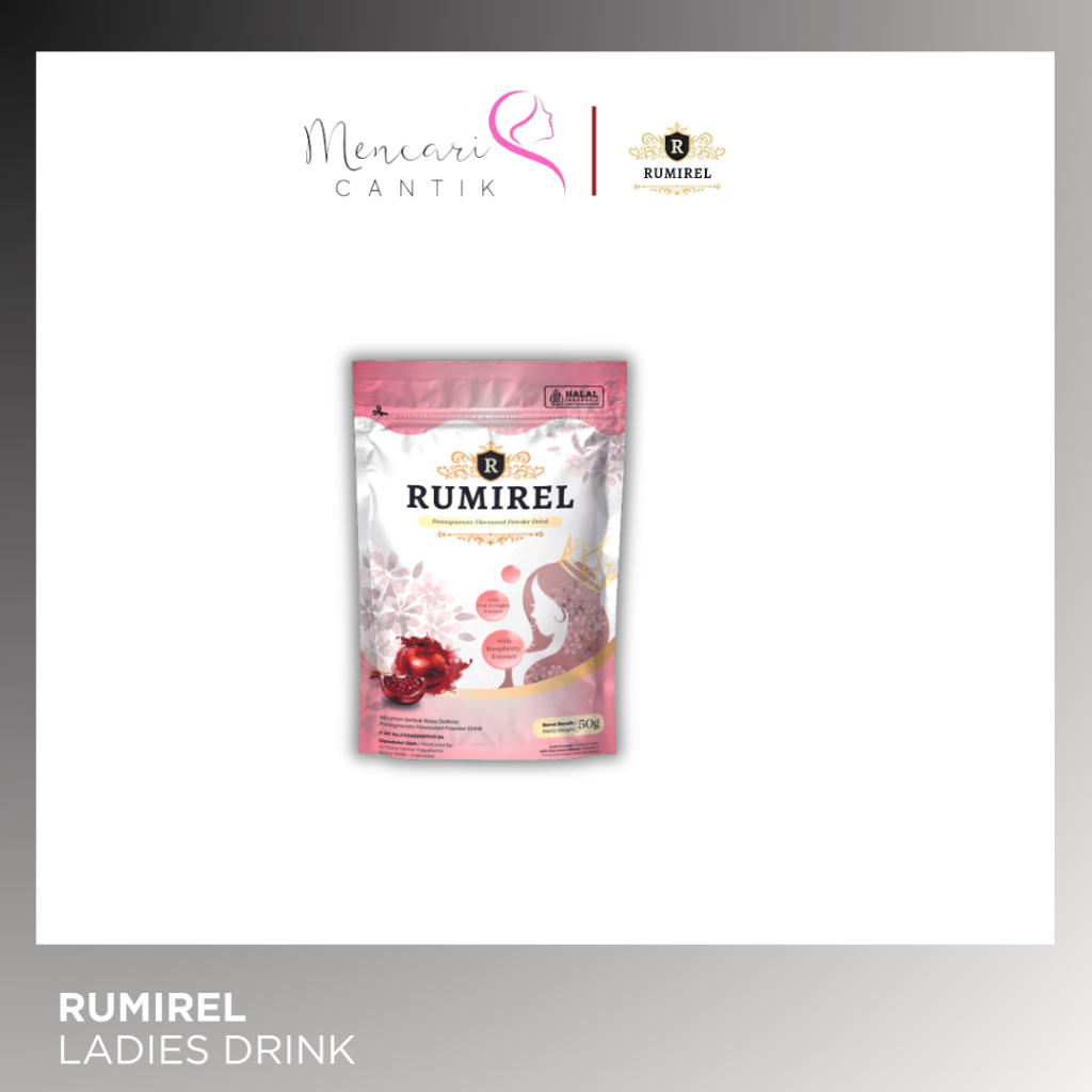 

Rumirel Ladies Drink - Minuman Kesehatan Wanita