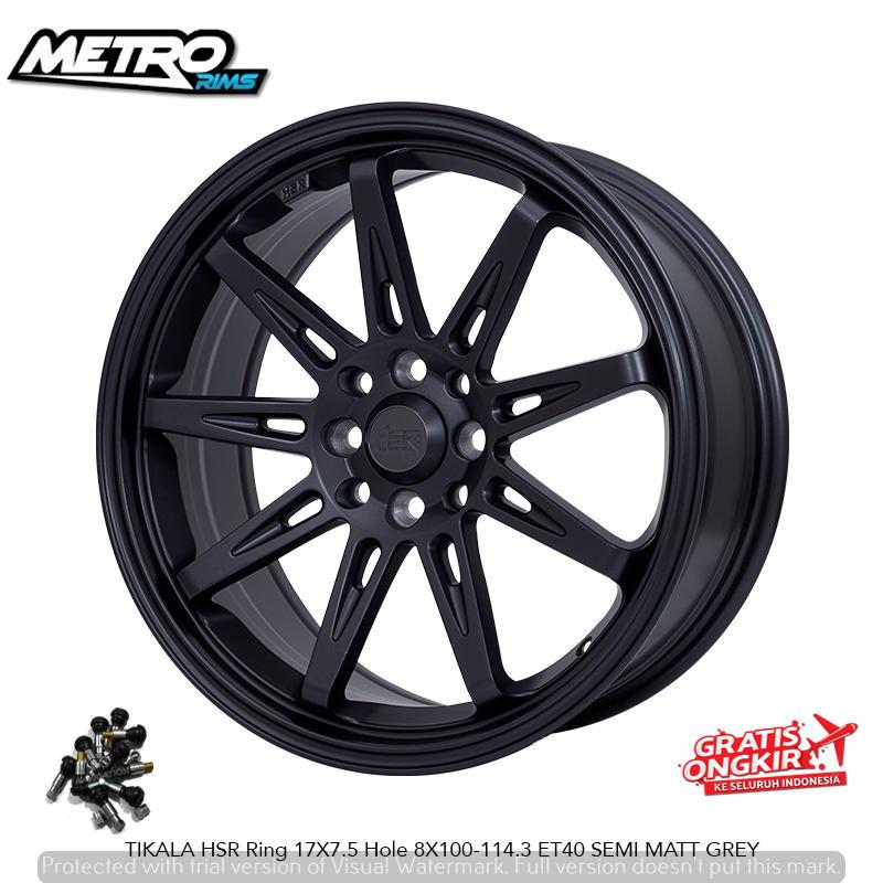 VELG RACING MODEL KEREN RING 17 MOBIL AVANZA XENIA GRAND LIVINA EVALIA PELEK HSR TIKALA R17