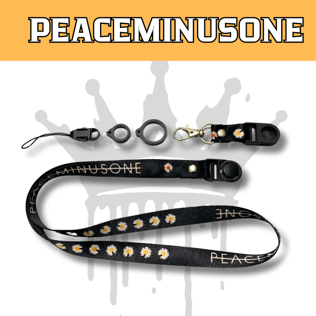 

LANYARD PEACEMINUSONE GANTUNGAN KUNCI & TALI ID CARD