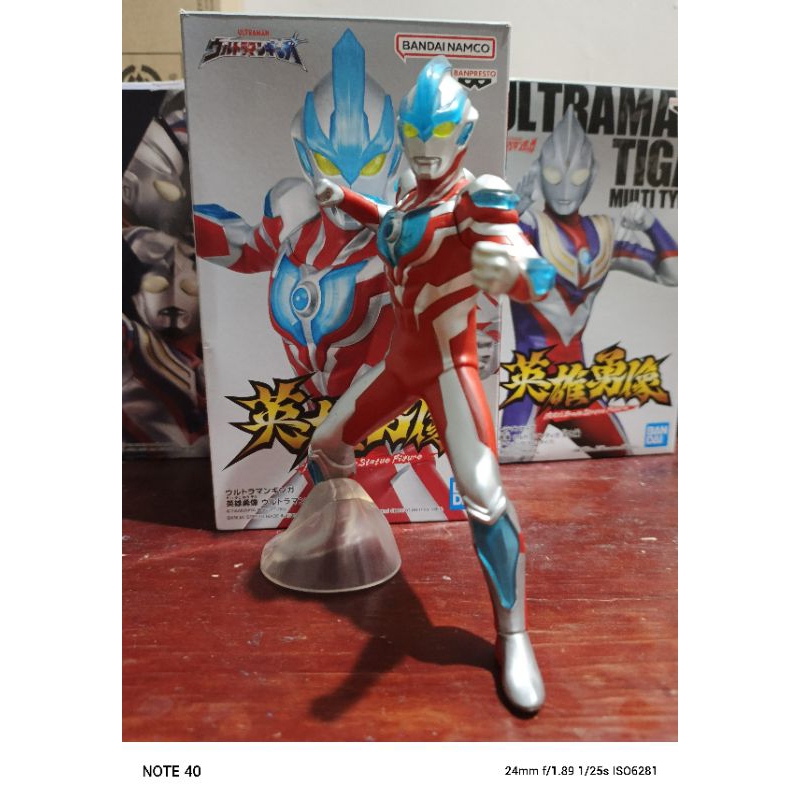 Ultraman Ginga Hero Brave Statue Bandai
