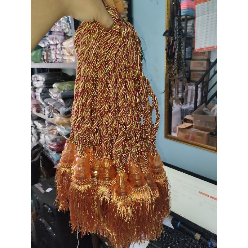 TALI GORDEN/TASSEL TALI PENGIKAT GORDEN/ ATAU DISEBUT TASSEL TERMURAH MEDAN
