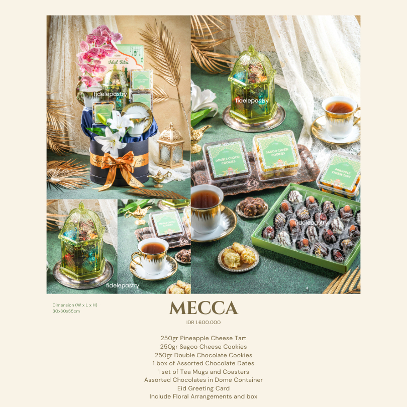 

Hampers Lebaran / Parcel Ramadhan / MECCA / SULTANA by Fidele Pastry
