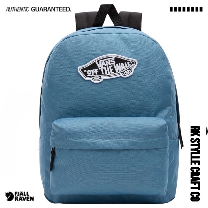 Tas Ransel | Tas Bekal | Tas Vans Realm BackpackStoneBlue 24L 100%Original