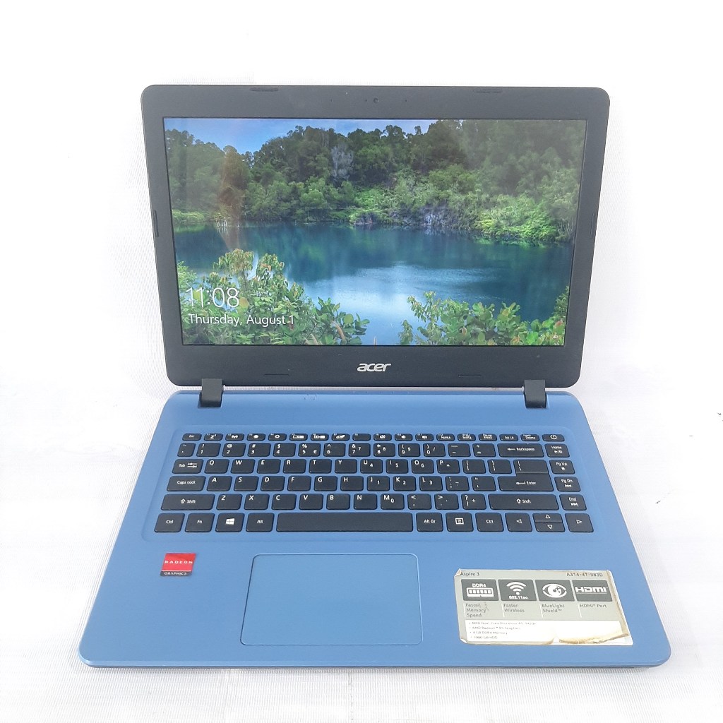 LAPTOP ACER A314-41 AMD A9-9420e RAM 4GB SSD 256GB