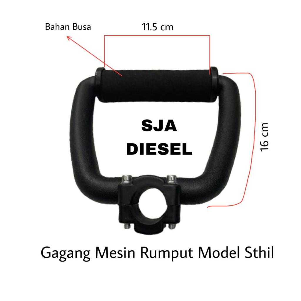Gagang Mesin Rumput Sthil/ Handle Bracket Mesin Rumput Sthil/ Gagang Handle Mesin Rumput Sthil