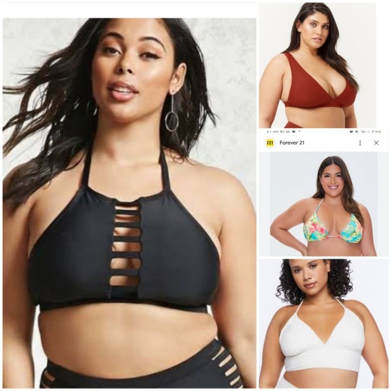 SIZE BESAR BIKINI top size XL dan XXL FOREVER 21 H&M AERIE