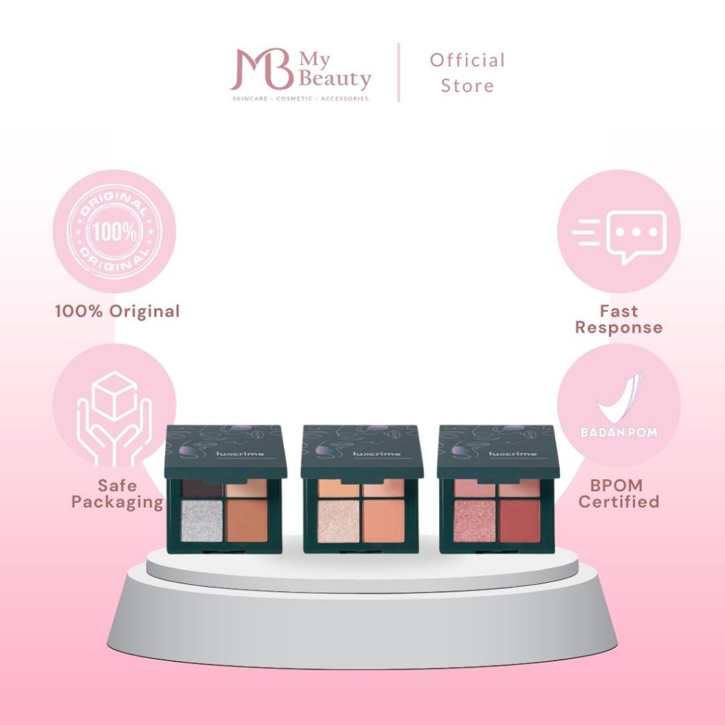 Luxcrime Ultra Dreamy Eyeshadow Compact