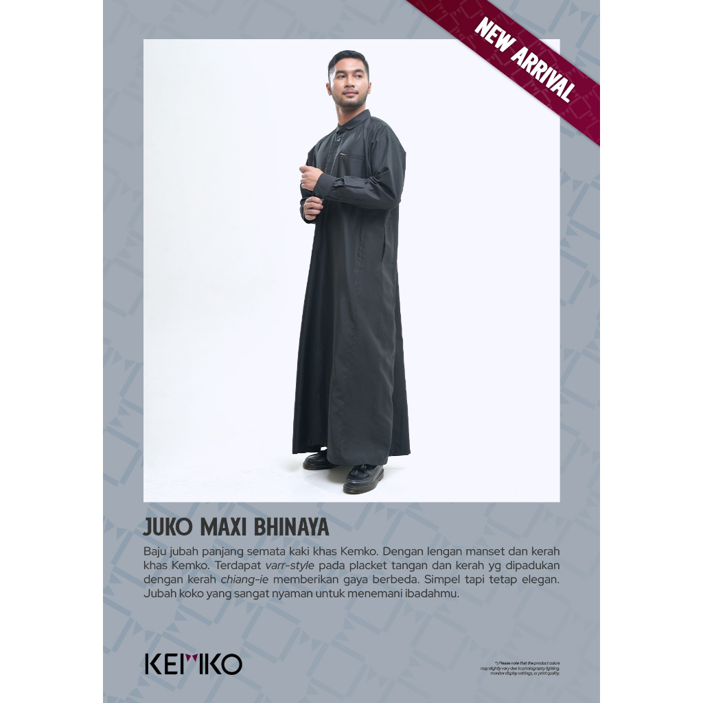 RABBANI 2025 _ JUKO MAXI BHINAYA / JUBAH RABBANI BHINAYA