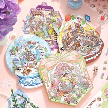 

Stiker 3D Rumah Dekorasi Ruangan Room Decoration Korean Sticker Landscaping Mainan Anak Lucu DIY