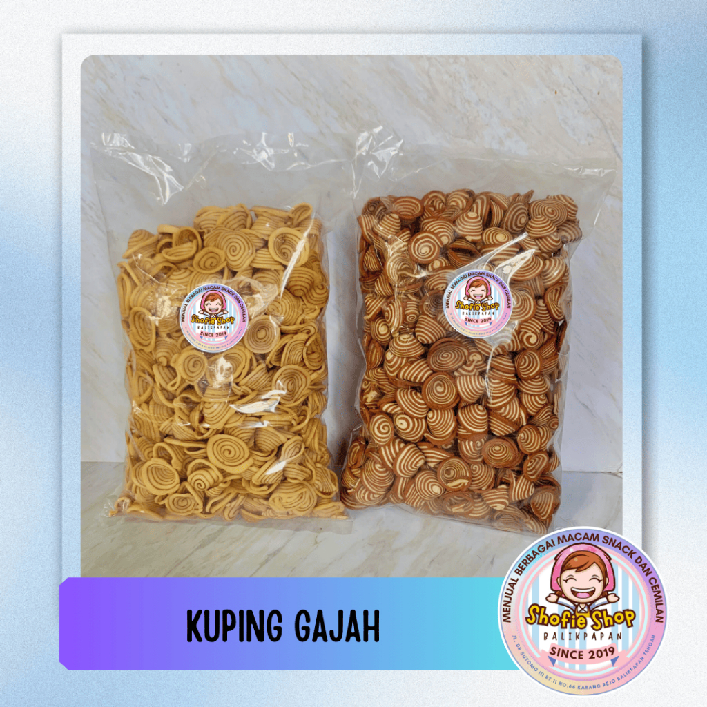 

Snack Kuping Gajah 500 gram