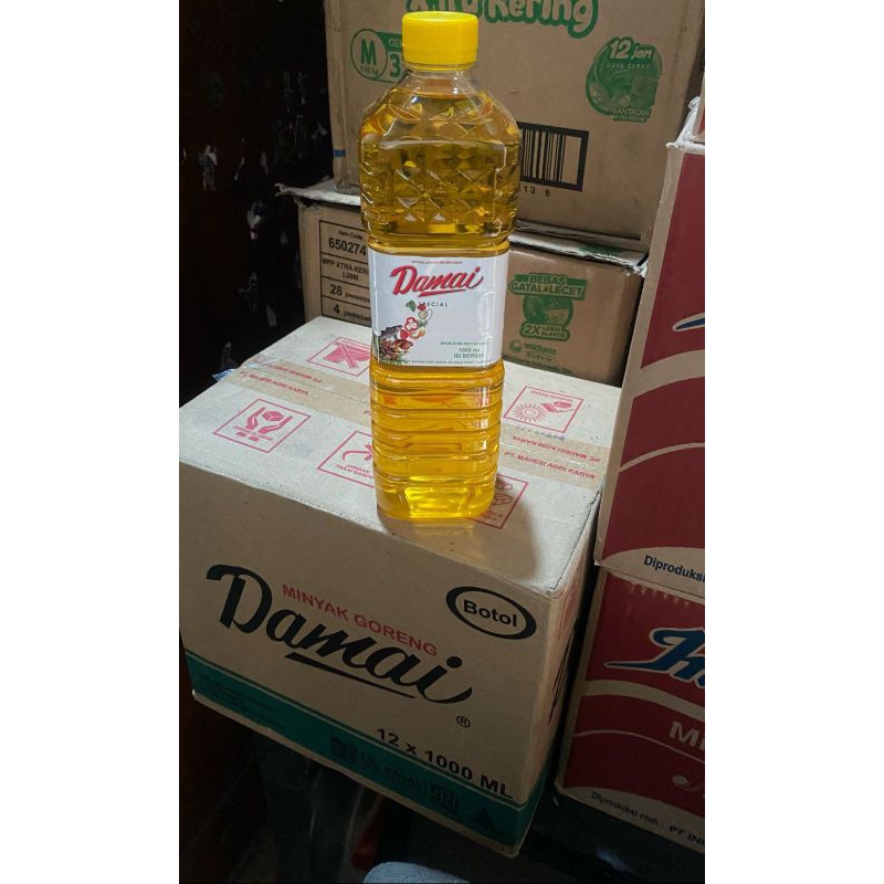 

minyak damai 1L botol