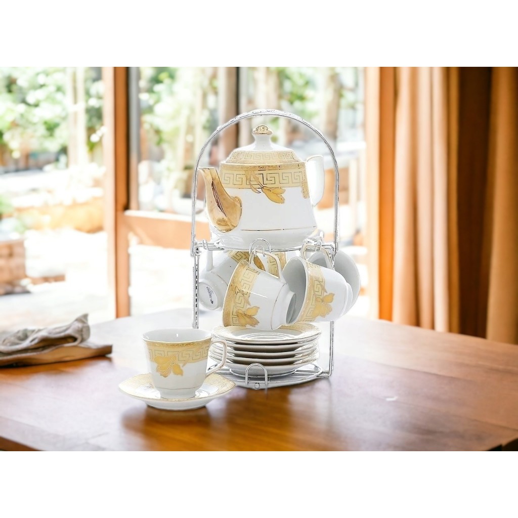 VICENZA CANGKIR SET C78 LILY PADI MAGNOLIA