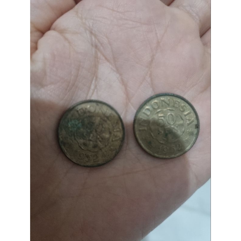 uang koin kuno indonesia asli