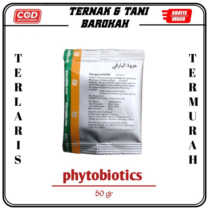 sangrovit ws phytobiotics broiler ayam petelur babi kalkun dan anak sapi