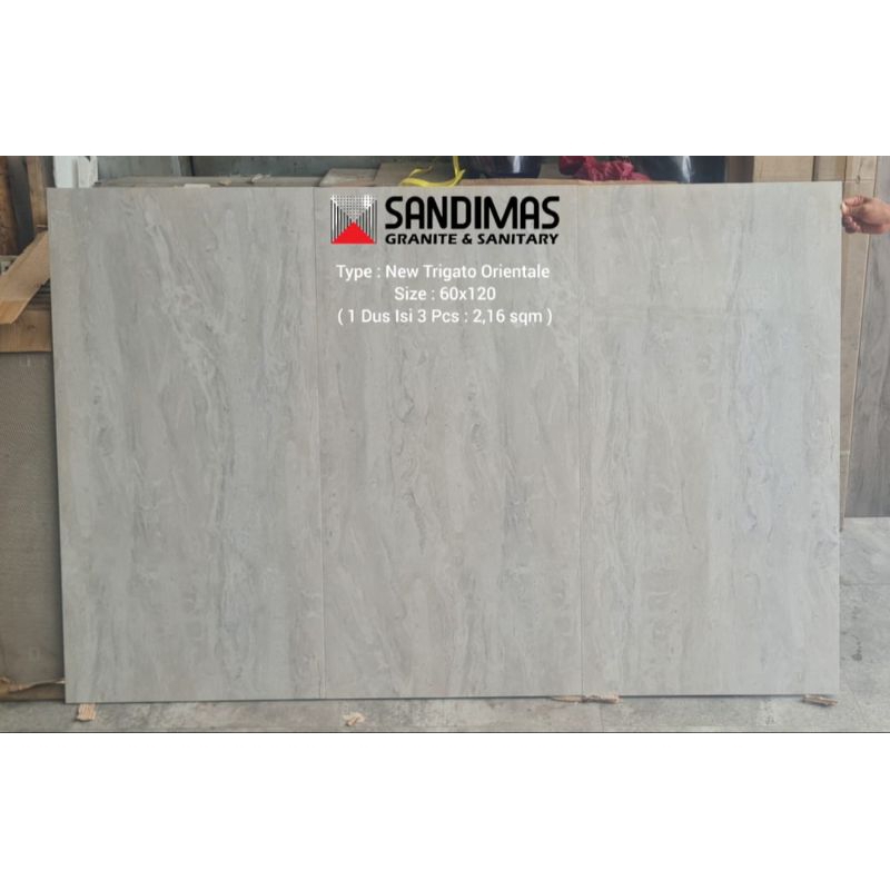 granit lantai dinding 60x120 sandimas new trigato orientale glazepolish