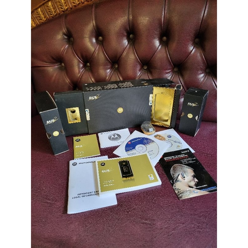 Dus Box motorola RAZR V8 Luxury Gold
