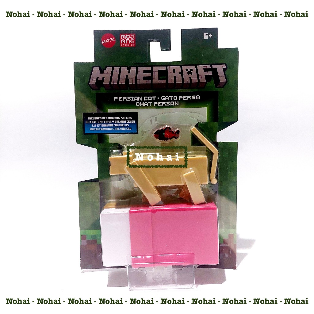 Mattel Minecraft Action Figure & Accessories Persian Cat 3.25-inch