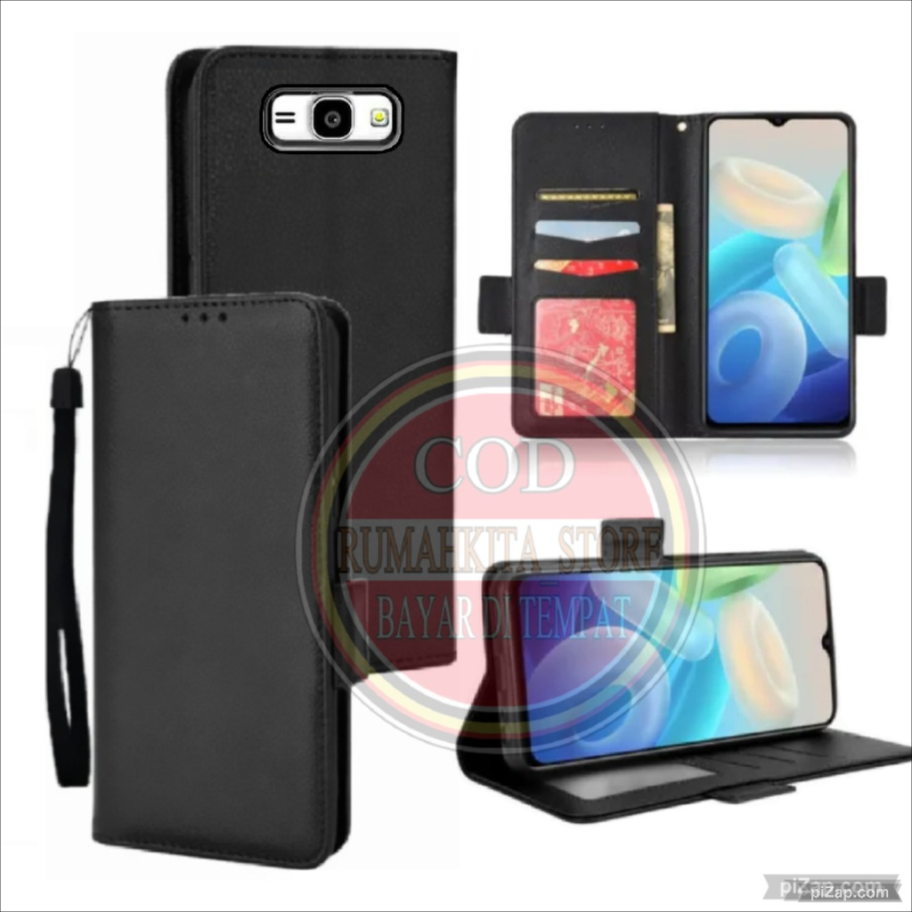 CASE HP SAMSUNG GALAXY J1 ACE - CASING DOMPET-FLIP COVER LEATHER-SARUNG HP