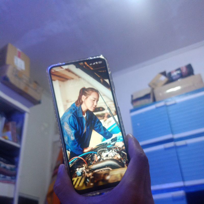 Lcd frame Redmi Note 9 Pro Copotan