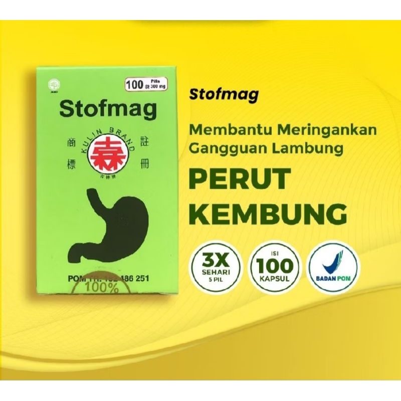 STOFMAG (KULIN BRAND) / XIANGSHA YANGWEI WAN / OBAT MAAG / LAMBUNG