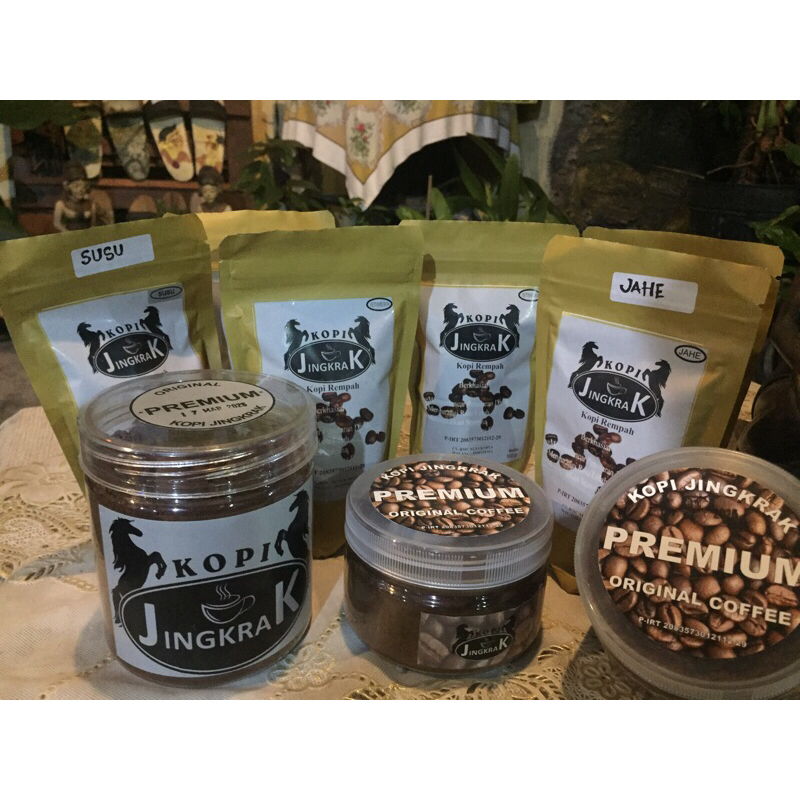 

Kopi Jinggrak Kopi Rempah Kemasan 100gr