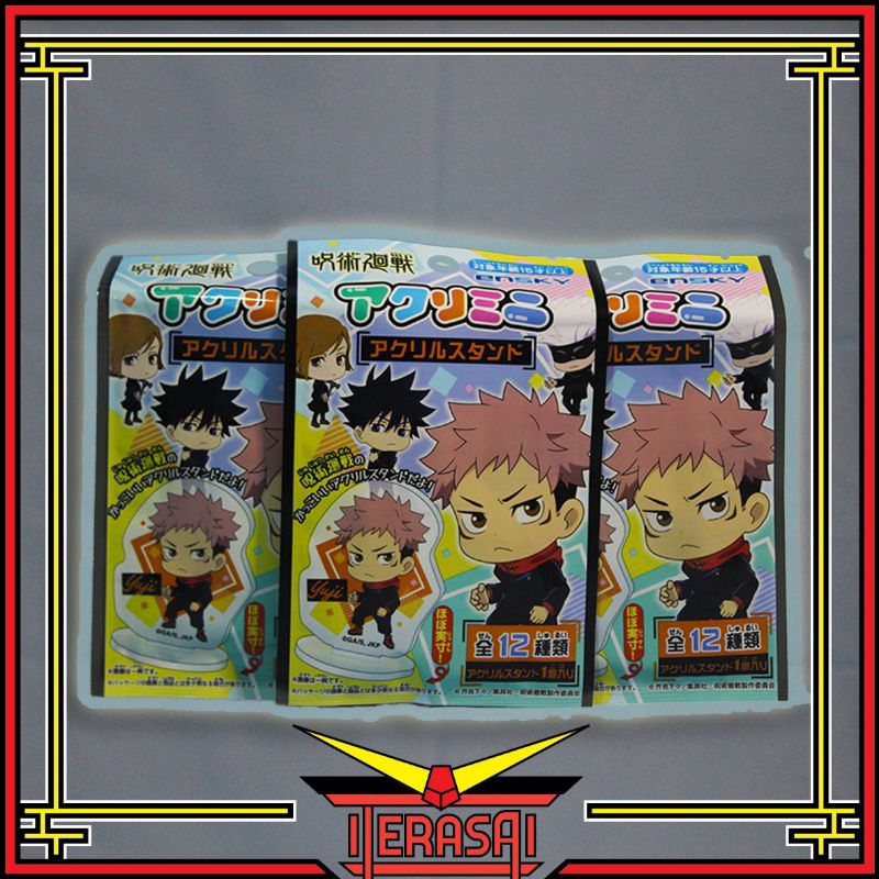 Jujutsu Kaisen Mini Acrylic Stand (Standing Akrilik Jujutsu Kaisen Kecil)