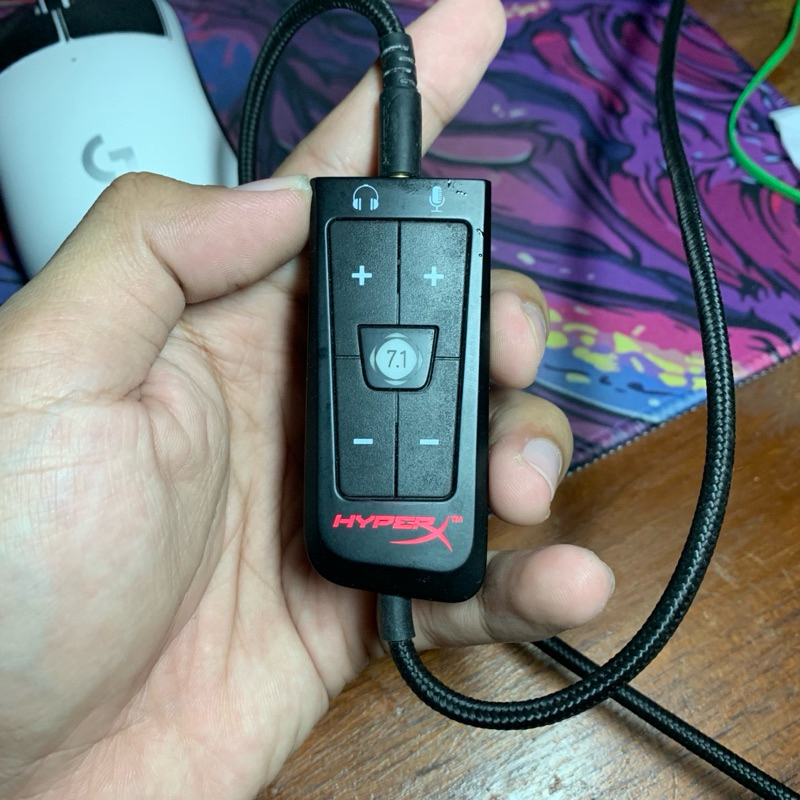 hyperx soundcard 7.1