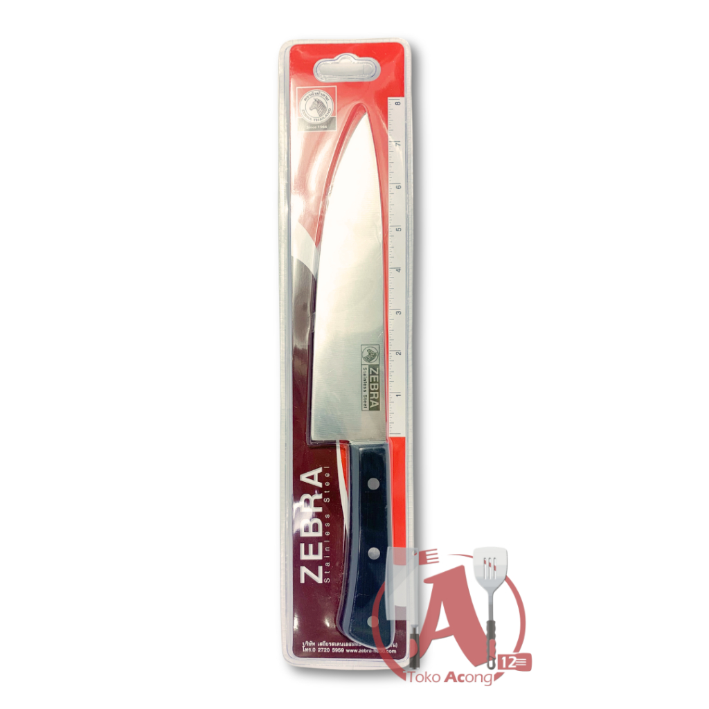 Pisau Dapur Stainless Zebra