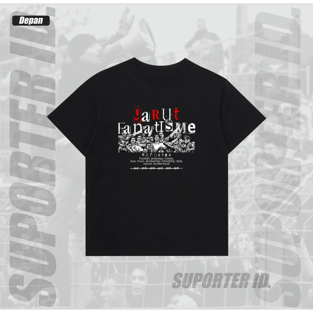 Kaos Suporter Garut Tshirt Suporter Fanatisme Garut