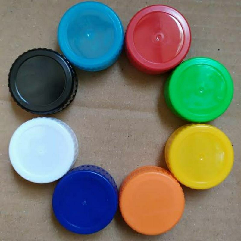Tutup Botol plastik SN sHORT NECK Almond Baru