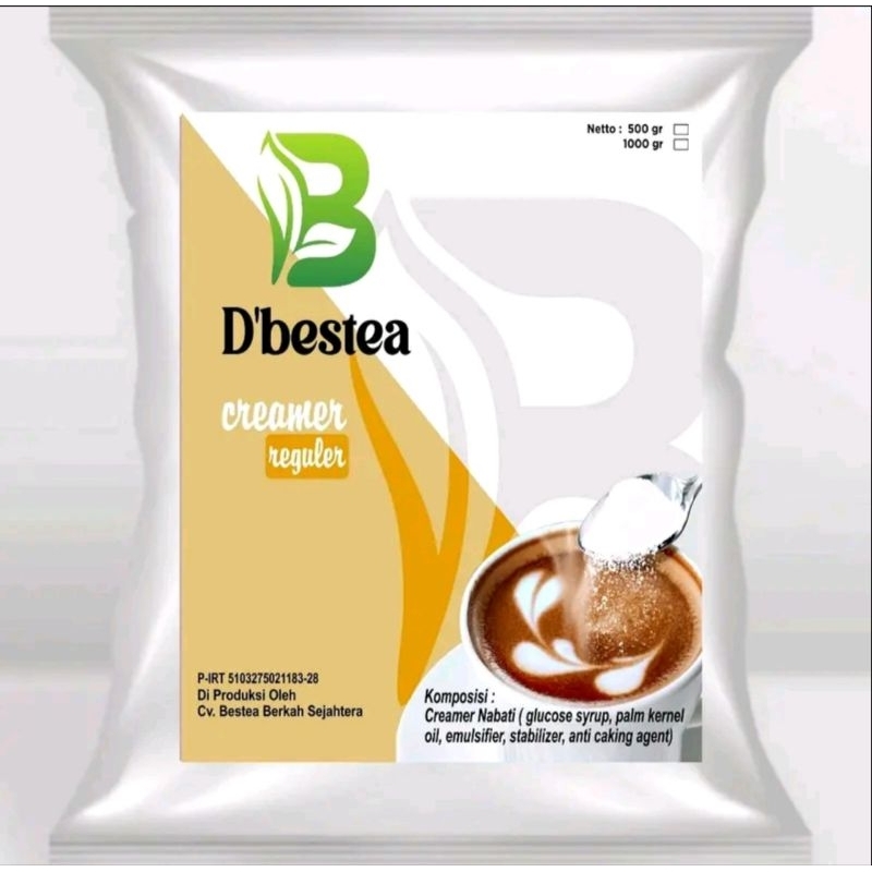 

CREAMER BUBUK 1KG D'BESTEA / CAMPURANN MINUMAN ATAU UNTUK KUE GURIH ENAK
