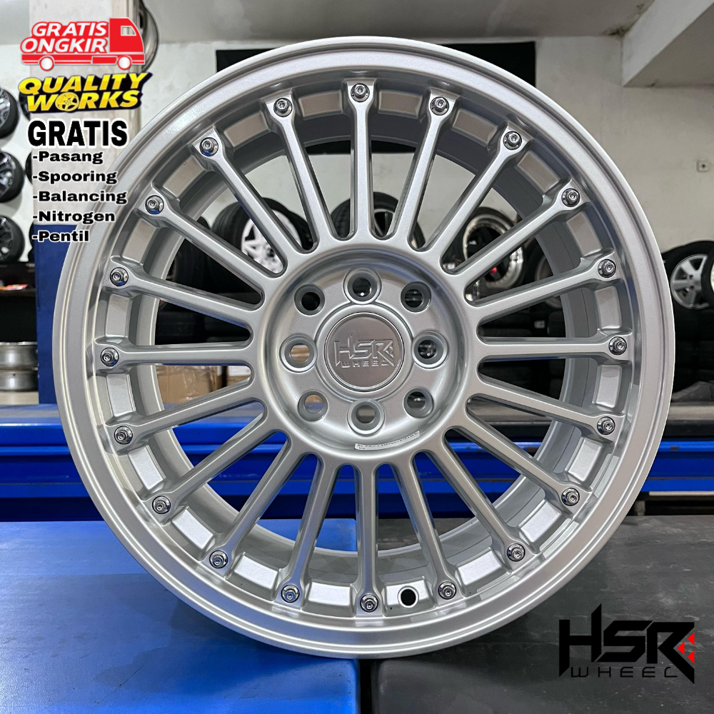 Velg HSR JJC Ring 16 Velg Racing Mobil Vios, Sirion, Ignis, Fiesta, Mobilio