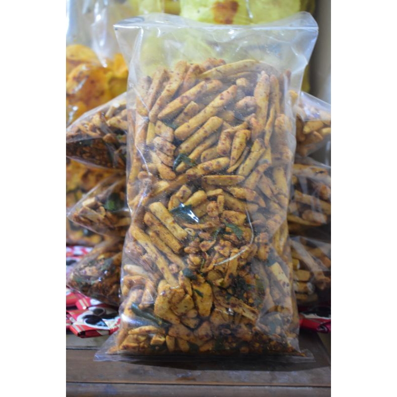 

1 KG Bastik Basreng Stik Pedas Daun Jeruk
