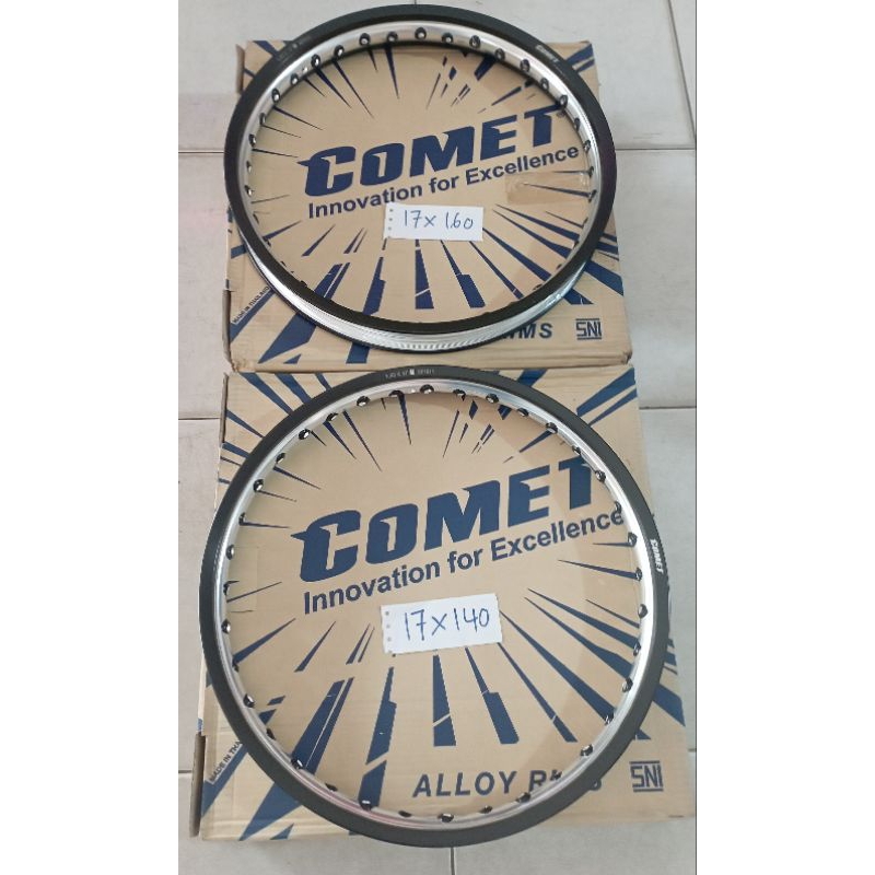 Lingkar Comet 17-140/160 Supra karisma Revo absolut Jupiter z Vega Veleg grand legenda velg Shogun f