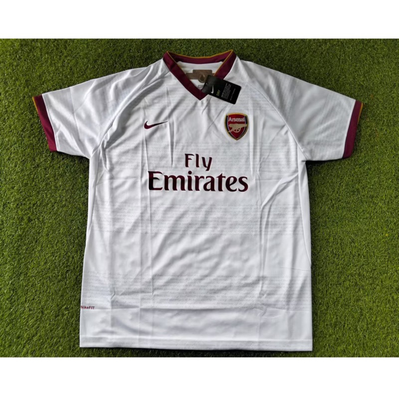 Retro Jersey Arsenal Chapman 2007 Away / Classic jersey/ Vintage Jersey / Blockcore