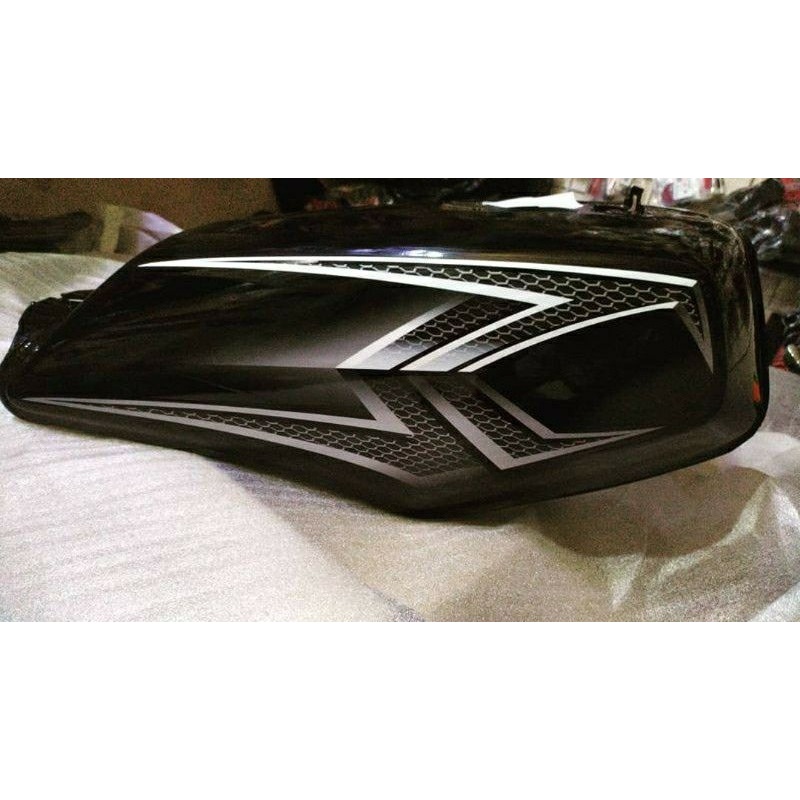 Tangki RX King Original Full Set Original Yamaha Hitam 2004