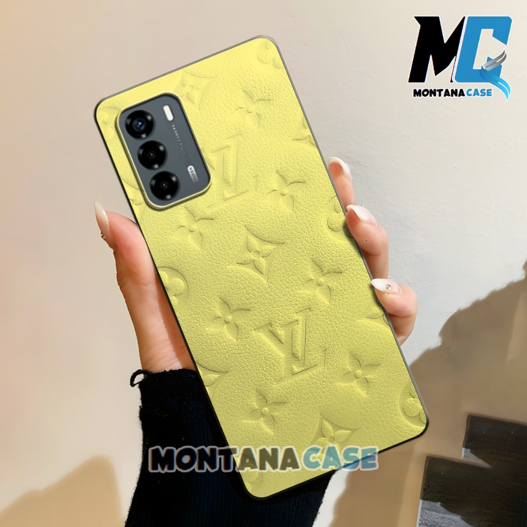 MONTANACASE - Cassing ZTE Blade V40 Vita / Blade A72 New - Case ZTE Bahan Full karet lentur Motif Br
