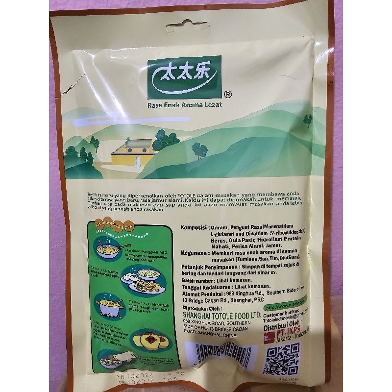 

Classica2106 Kaldu Jamur Totole 200Gr Halal Exp Panjang 2027 1Dus Isi 40Pcs