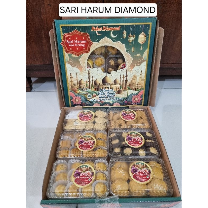 

Parcel Kue Kering Sari Harum Diamond