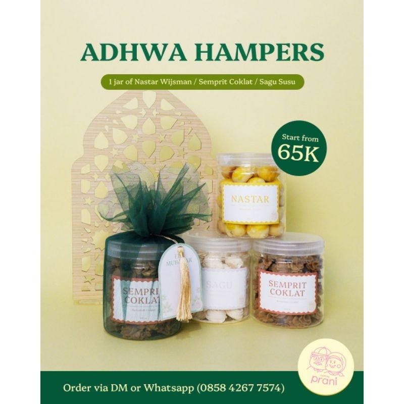 

ADHWA HAMPERS, Ready Stock, Hampers Lebaran Murah, Hampes Lebaran Unik, Hampers Idul Fitri, Hampers Box, Hampers Kue Kering
