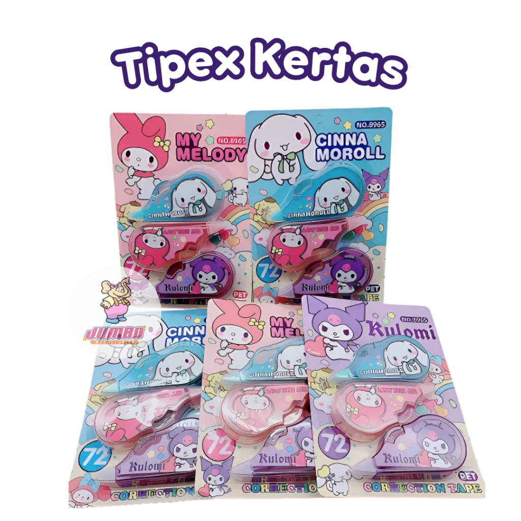

Set Tipex Kertas Isi 3 Jumbo Accessories