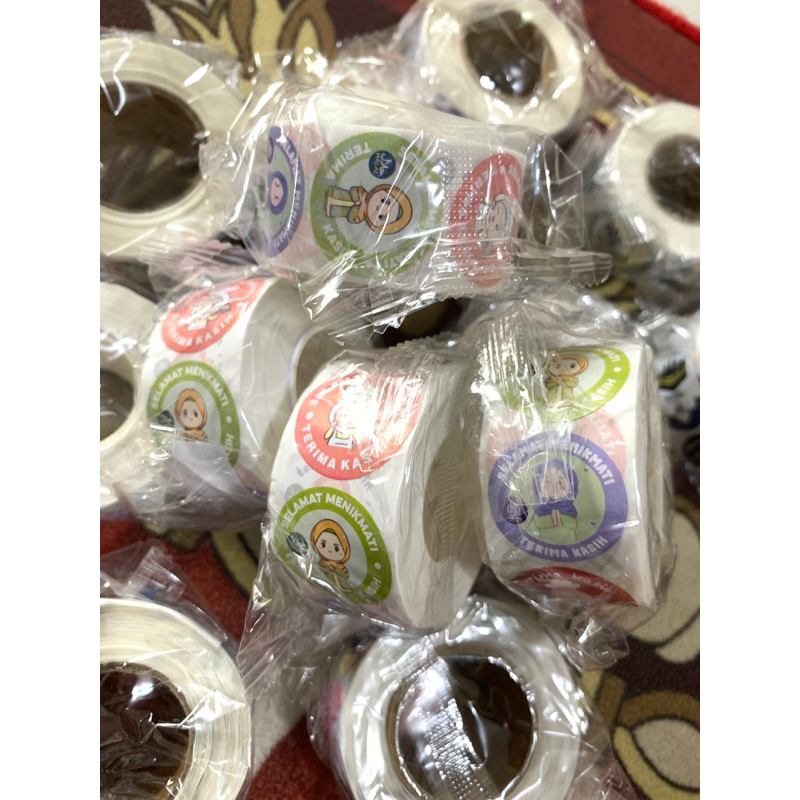 

stcker roll terima kasih thank you