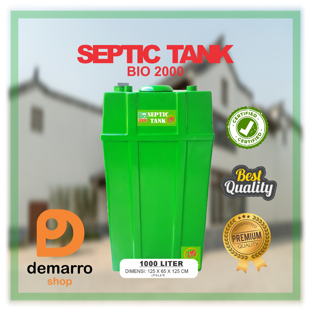 SEPTIC TANK - 1000 LITER - BIO 2000