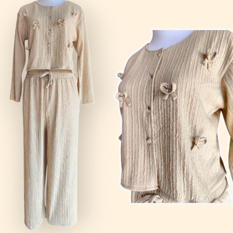 SETELAN KULOT BABAT WANITA | ATASAN DAN CELANA KULOT | SARAI KITA